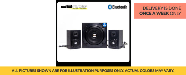 DB Audio BULLDOG Bluetooth 2.1 Subwoofer (100W + (50W x 2))