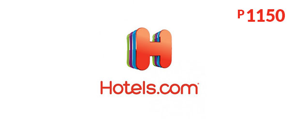 Hotels.com Gift Card worth Php 1150 (20 USD)