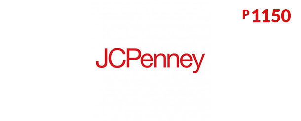 JCPenney Gift Card worth Php 1150 (20 USD)