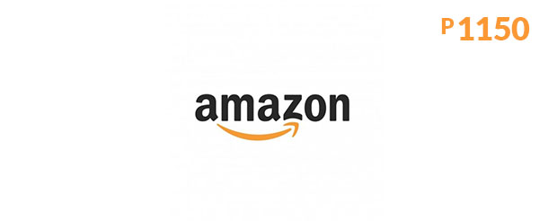 Amazon.com USA Gift Card worth Php 1150 (20 USD)