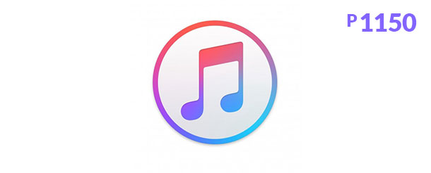 iTunes.com USA Gift Card worth Php 1150 (20 USD)